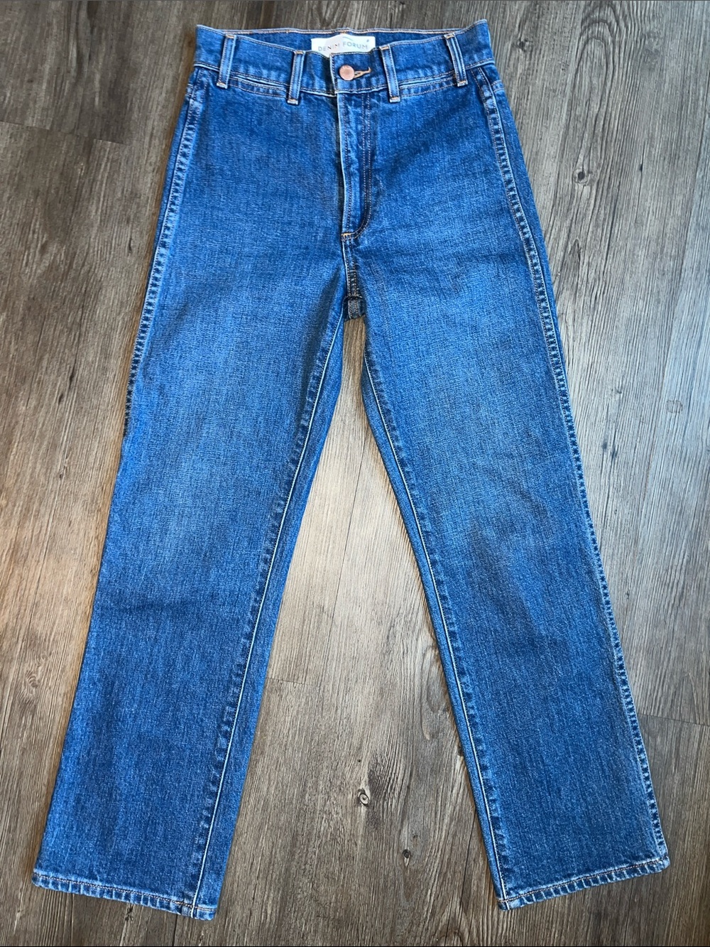 DENIM FORUM ARITZIA Francoise High-Rise Straight Jeans